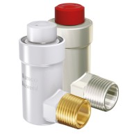 Автоматичний розповітрювач Flamco Flexvent H нікельований / білий