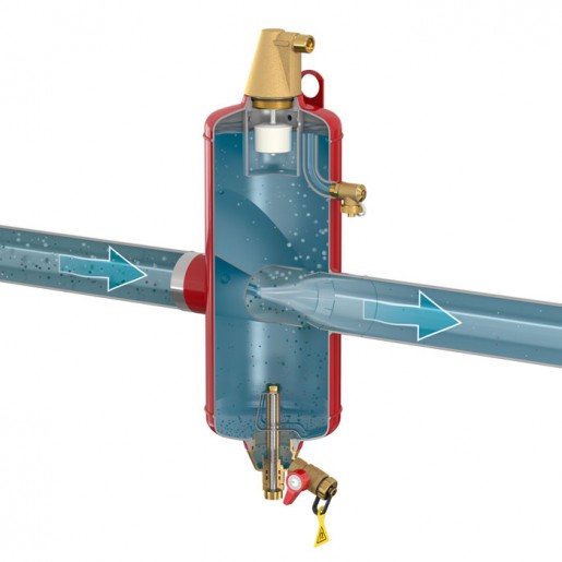 Сепаратор повітря Flamcovent Clean Smart (під приварку) | 50-600 S