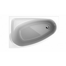 Ванна акрилова асиметрична кутова KOLO Mystery 150x95 L + ніжки та панель