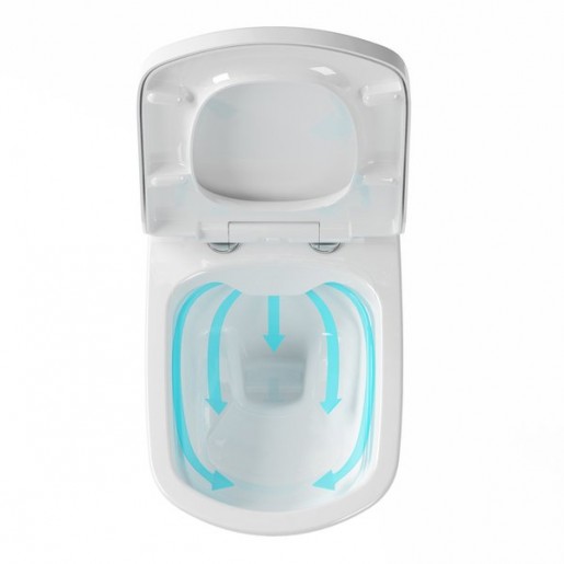 Унітаз підвісний Ravak Classic RimOff