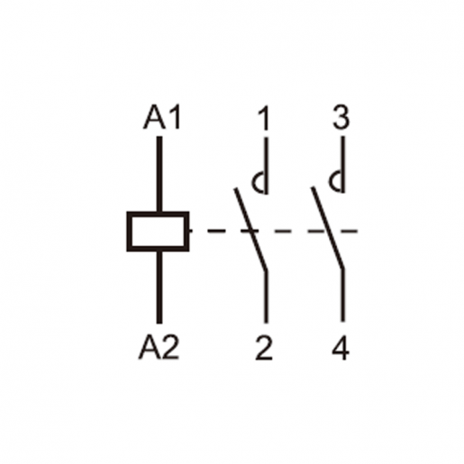 661421 Контактор OCT, 2P, 2NO, 40A, 230В Tervix Pro Line