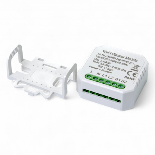 436421 Розумний вимикач - регулятор Tervix Pro Line WiFi Dimmer (2 клавіші)