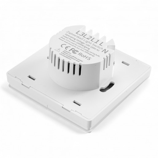 438111 Розумний клавішний вимикач Tervix Pro Line ZigBee Push Switch (3 клавіші), без нуля
