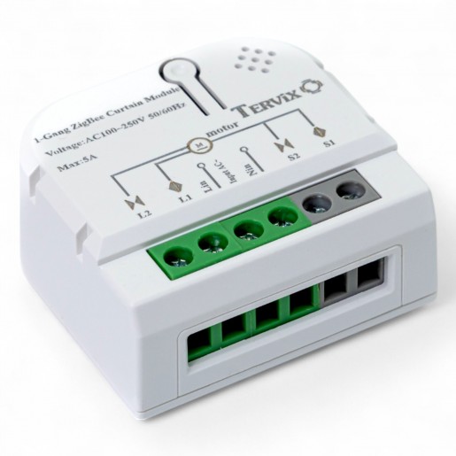437121 Розумний модуль для управл. ролетами/карнизами Tervix ZigBee Roller Blind/Curtain Controller