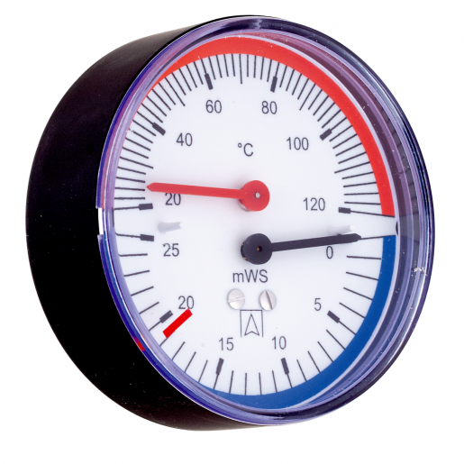 63316 термогідрометр ТН80 20-120С 60м вод.ст. акс.