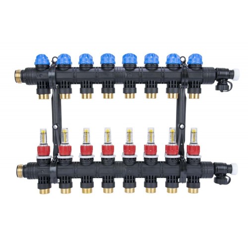 81268 Колектор ProCalida EF1 K 8 контурів, G1", 0,2-1,6 л/хв