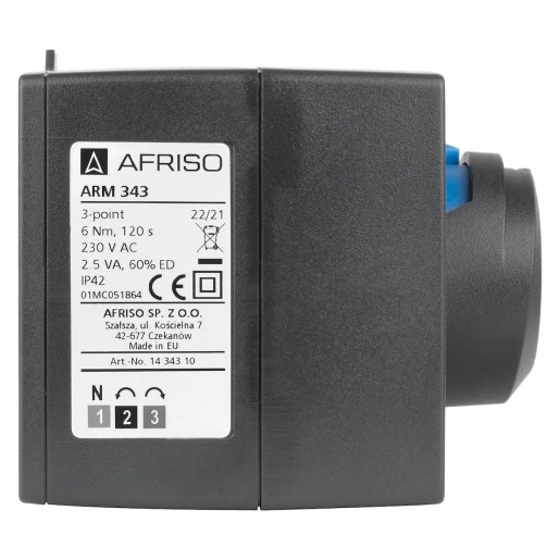 1338452 Комплект 3-ход клапан ARV 384 Vario ProClick DN25 Rp1" Kvs 4,5-12 + Привід ARM 323 ProClick