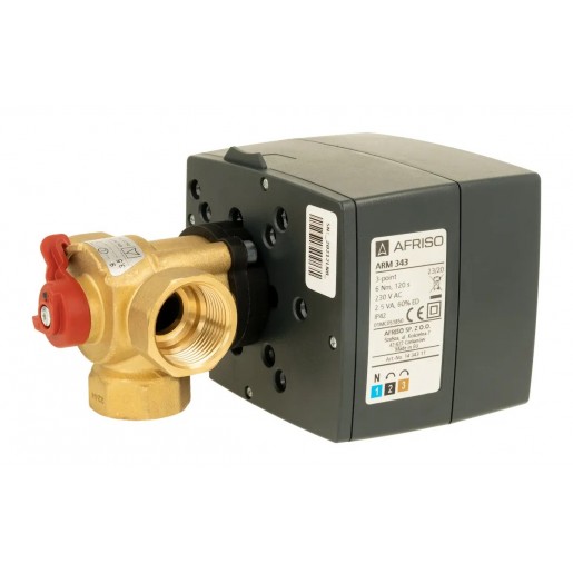 1338452 Комплект 3-ход клапан ARV 384 Vario ProClick DN25 Rp1" Kvs 4,5-12 + Привід ARM 323 ProClick
