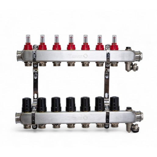 521106 Комплект обладнання для водяної теплої підлоги на 6 контурів  з клапаном ATM