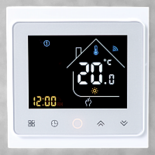 114341 Термостат з WiFi управлінням Tervix Pro Line для газового/електричного котла, білий