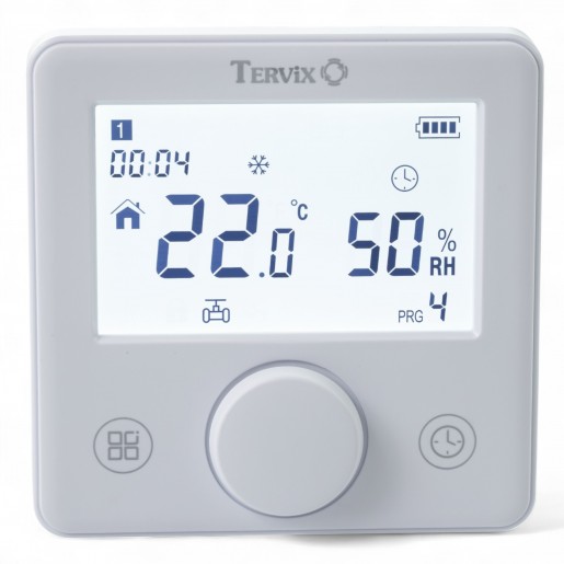 493062 Комплект бездротового управл. опаленням ZigBee: термостат бездротовий +  реле (сухий контакт) + ZigBee контролер