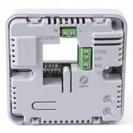493062 Комплект бездротового управл. опаленням ZigBee: термостат бездротовий +  реле (сухий контакт) + ZigBee контролер