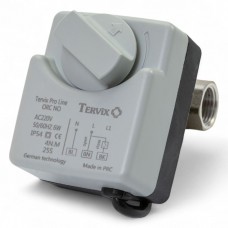 201152 2-ходовий кульовий клапан н/в 3/4" DN20 з нержавіючої сталі з електроприводом Tervix Pro Line ORC