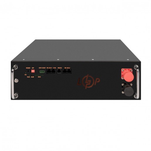 Акумулятор LP LiFePO4 51,2V - 100 Ah (5120Wh) (BMS JK 100A/50А) RM RS485/CAN BL