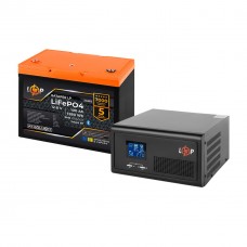 Комплект резервного живлення LogicPower B1500 + літієва (LiFePO4) батарея 1280Wh