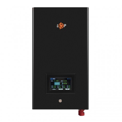 Акумулятор LP LiFePO4 12,8V - 280 Ah (3584Wh) (BMS 200A/200А) метал LCD Smart BT