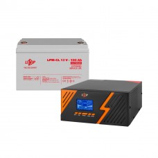 Комплект резервного живлення ДБЖ + гелева батарея (UPS B1500 + АКБ GL 1200Wh)