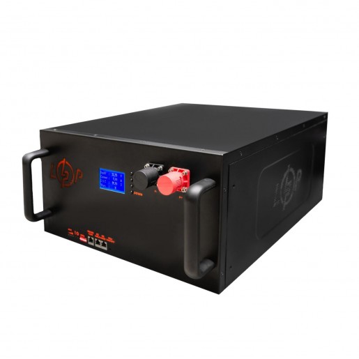 Акумулятор LP LiFePO4 51,2V - 230 Ah (11776Wh) (Smart BMS 200A/100А) з LCD метал RM RS485/CAN