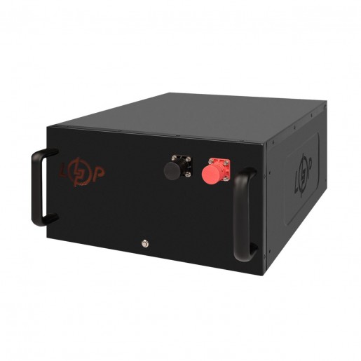 Акумулятор LP LiFePO4 51,2V - 100 Ah (5120Wh) (BMS 100A/50А) метал Smart BT