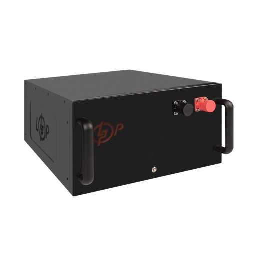 Акумулятор LP LiFePO4 51,2V - 100 Ah (5120Wh) (BMS 100A/50А) метал Smart BT