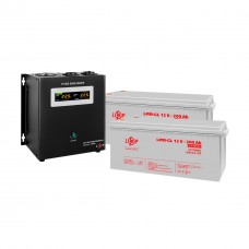 Комплект резервного живлення ДБЖ + гелева батарея (UPS W2500VA + АКБ GL 4800Wh)