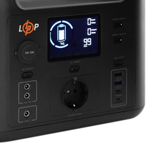 Багатофункціональна портативна зарядна станція LP CHARGER 500 (500W, 518Wh)