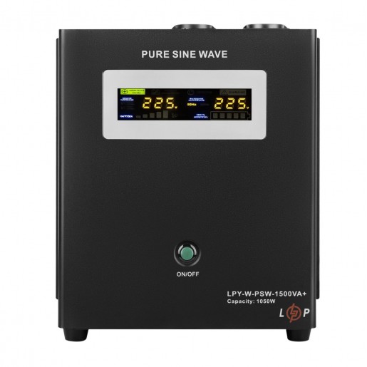 Комплект резервного живлення LP (LogicPower) ДБЖ + мультигелева батарея (UPS W1500 + АКБ MG 2880Wh)
