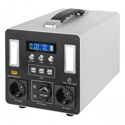Багатофункціональна портативна зарядна станція LP CHARGER MPPT 1000 Max (1000W, 960Wh)
