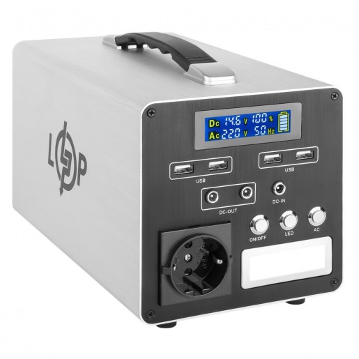 Багатофункціональна портативна зарядна станція LP CHARGER MPPT 300 (300W, 280Wh)