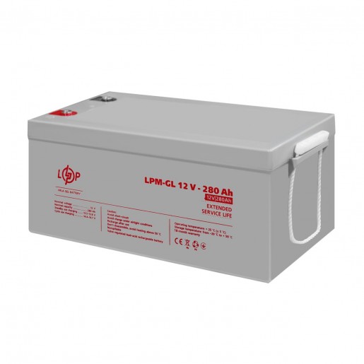 Акумулятор гелевий LPM-GL 12V - 280 Ah