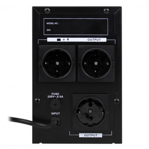Лінійно-інтерактивне ДБЖ LPM-1250VA (875Вт)