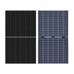 Сонячна панель LP Longi Solar Half-Cell 605W (30 профіль, Topcon N Bi-facial, монокристал, кабель 100 см)